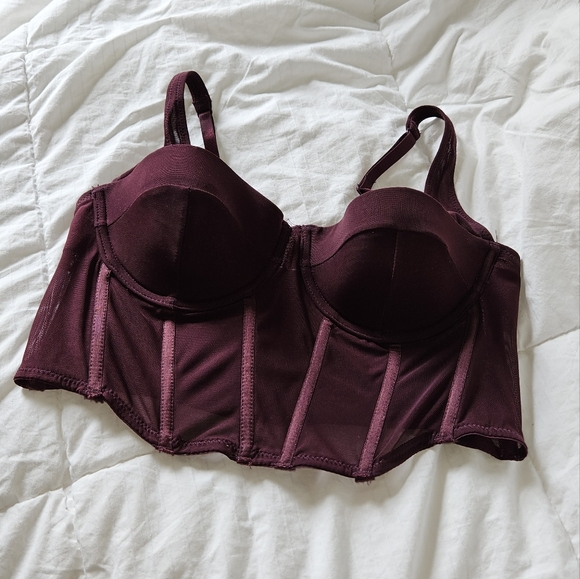 Dynamite Underwire Mesh Bustier - Picture 2 of 4